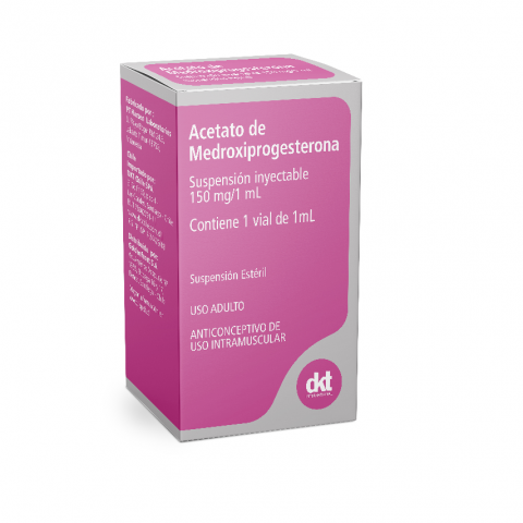 Acetato de Medroxiprogesterona (genérico) Medroxiprogesterona Acetato 150 mg/1 mL