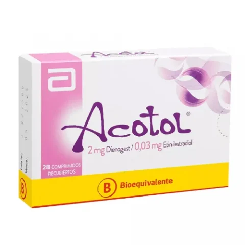 Acotol® Dienogest/etinilestradiol  2/0,03 mg - 28 Comprimidos