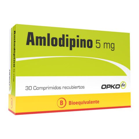 Amlodipino 5mg comprimido 30 comprimidos - CNB