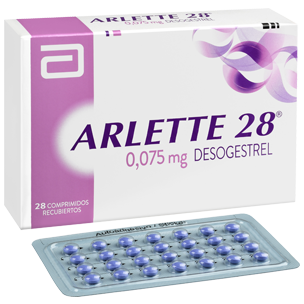 Arlette® 28 Desogestrel 0,075 mg comprimido - 28 comprimidos