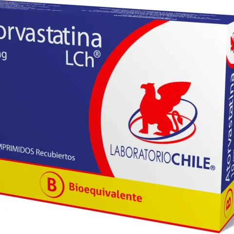 Atorvastatina LCh® 10 mg - 30 Comprimidos