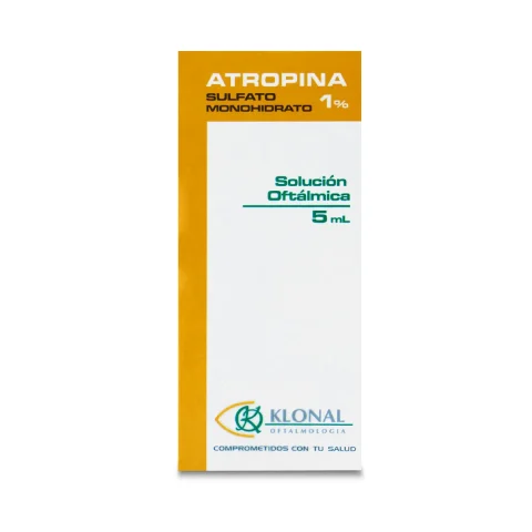 Atropina Sulfato 1% Solución oftálmica 5 ml