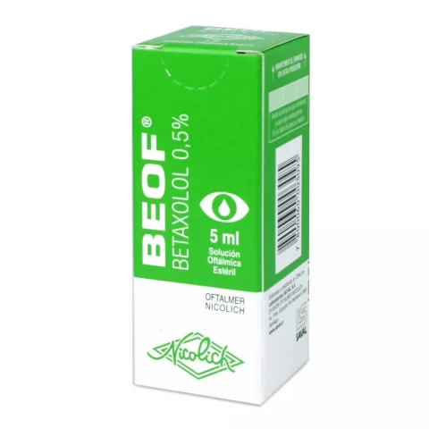 Beof Betaxolol 0.5% Solución oftálmica 5ml