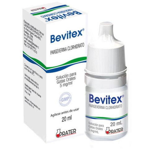 Bevitex® Pargeverina clorhidrato 5 mg/mL Solución para gotas orales - 20 mL