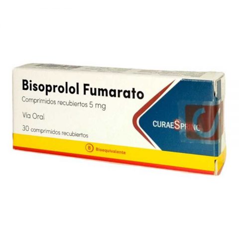 Bisoprolol 5 mg - 30 Comprimidos CNB