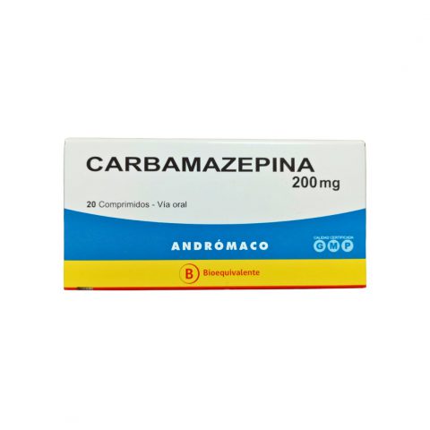Carbamazepina 200 mg 20 Comprimidos
