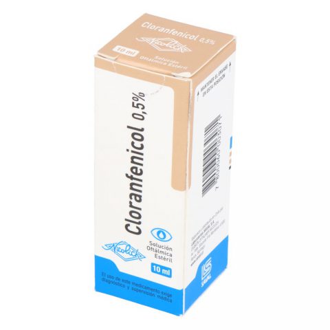 Cloranfenicol 0,50% Solución oftálmica 10 ml