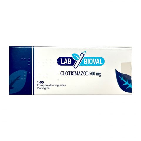 Clotrimazol 500 mg - Comprimido Vaginal (2 Comp x Caja) CNB
