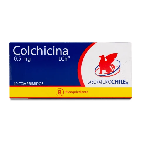 Colchicina LCh® 0,5 mg 40 Comprimidos