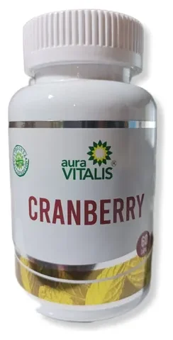 Cranberry - 60 Cápsulas Aura Vitalis