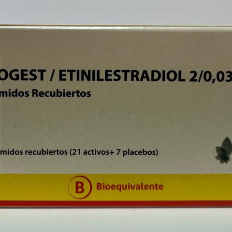 Daniele Dienogest/etinilestradiol  2/0,03 mg comprimidos recubiertos- CENABAST