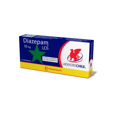 Diazepam 10 mg 10 Comprimidos