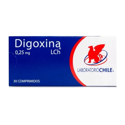 Digoxina 0,25 mg 30 Comprimidos