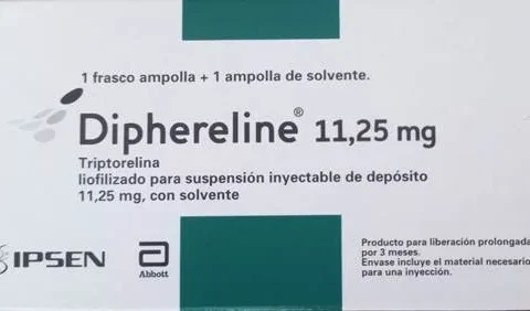 Diphereline® Triptorelina 11,25 mg polvo liofilizado para suspensión inyectable de depósito (con solvente) - CNB
