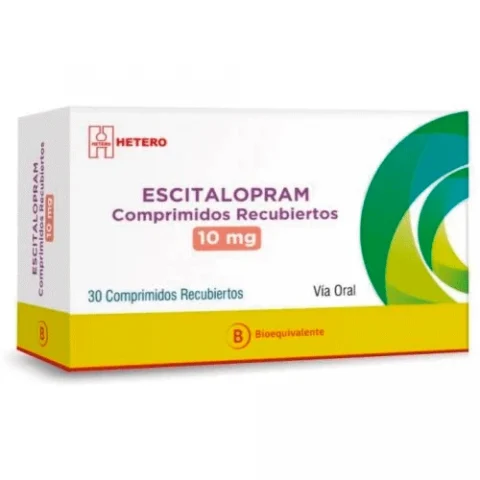 Escitalopram 10 mg comprimido - 30 comprimidos CENABAST