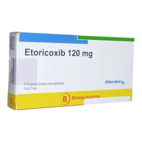 Etoricoxib 120 mg - 7 Comprimidos recubiertos CNB