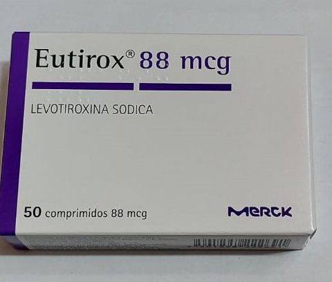 Eutirox® 88 mcg Levotiroxina sódica 88 mcg 50 Comprimidos
