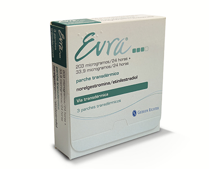 Evra® Etinilestradiol - Norelgestromin 203 mcg - 34 mcg
