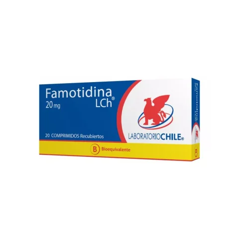 Famotidina 20 mg 20 Comprimidos