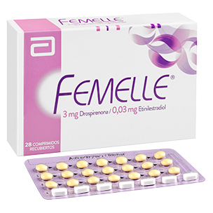 Femelle® Drospirenona/etinilestradiol  3/0,03 mg - 28 Comprimidos