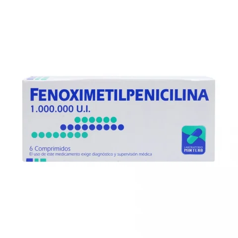 Fenoximetilpenicilina 1.000.000 UI - 6 comprimidos