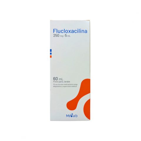 Flucloxacilina 250 mg/5ml Polvo para suspensión oral 60 ml