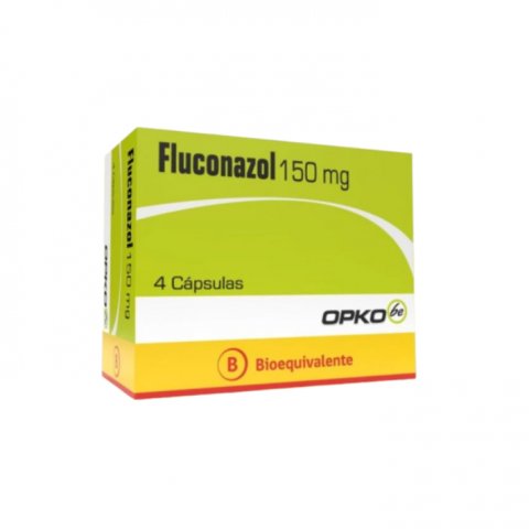 Fluconazol 150 mg - 4 Cápsulas OPKO