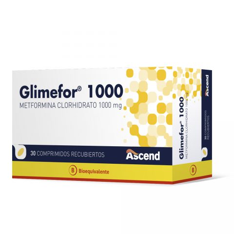 Glimefor® Metformina 1000 mg comprimido (30) - CNB