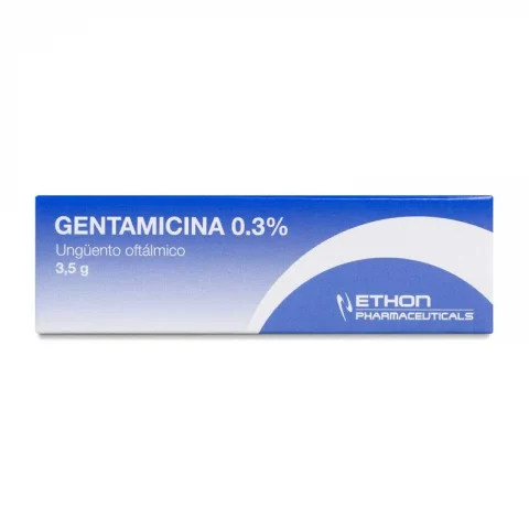 Gentamicina (sulfato) 0,30% Ungüento oftálmico