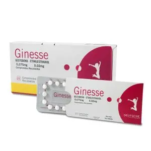 Ginesse® Gestodeno/etinilestradiol 0,075/0,02 mg comprimidos recubiertos -21 comprimidos recubiertos