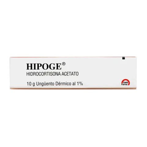 Hipoge® - Hidrocortisona (Acetato) 1% Ungüento dérmico 10 g
