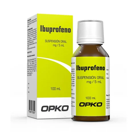 Ibuprofeno 200mg/ 5 mL Suspensión oral - 100 mL Frasco CNB