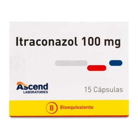 Itraconazol 100 mg 15 Cápsulas