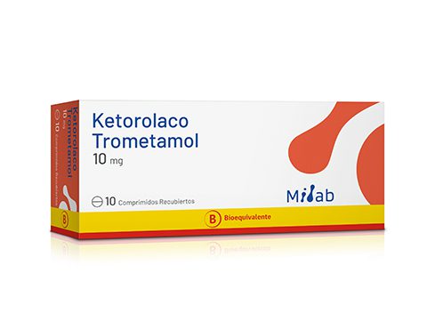 Ketorolaco Trometamol 10 mg - comprimidos recubiertos