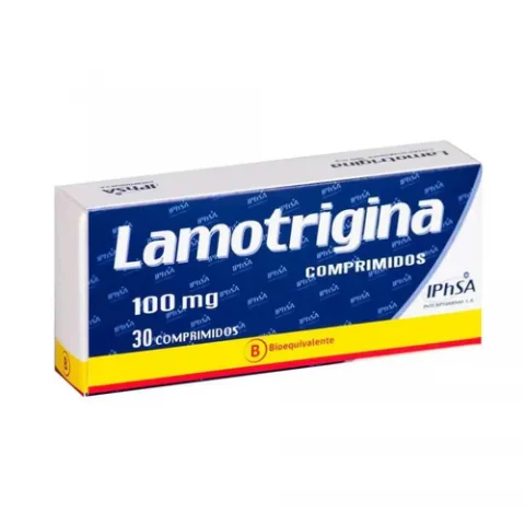 Lamotrigina 100 mg comprimidos - 30 Comprimidos