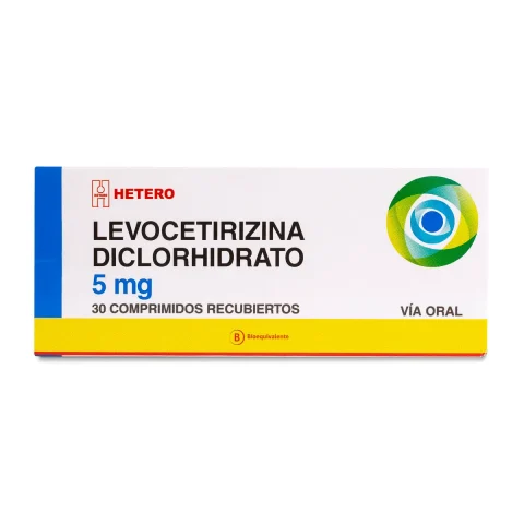 Levoceterizina 5 mg - 30 comprimidos CNB