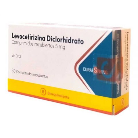 Levocetirizina diclorhidrato 5 mg - 30 Comprimidos recubiertos