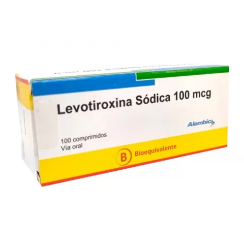 Levotiroxina 100mcg caj 100cmp - CNB