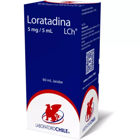 Loratadina 5mg/5ml Jarabe 60ml