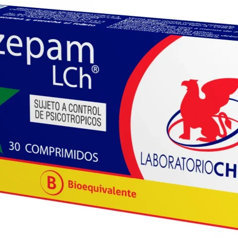 Lorazepam LCh® 2 mg 30 Comprimidos