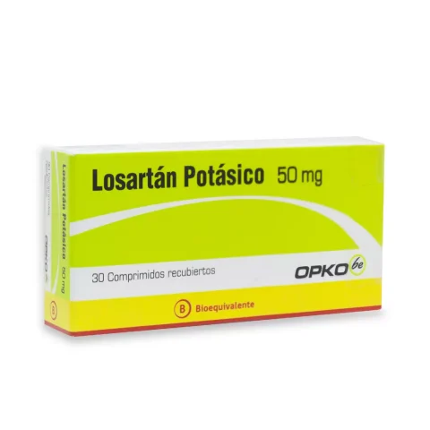 Losartán Potásico 50 mg 30 comprimido - CNB