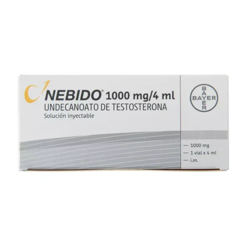 Nebido® Undecanoato de testosterona 1000 mg/4mL