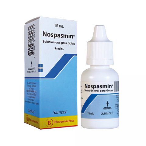 Nospasmin® Pargeverina 5mg/mL gotas para sol. oral - 15 mL