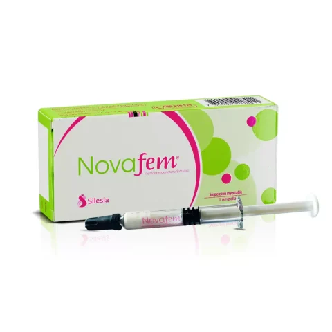 Novafem® Estradiol/Medroxiprogesterona 5/25 mg Jeringa prellenada Inyectable