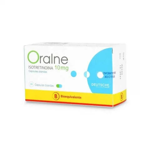 Oralne® Isotretinoína 10 mg Cápsulas blandas (30) - CNB