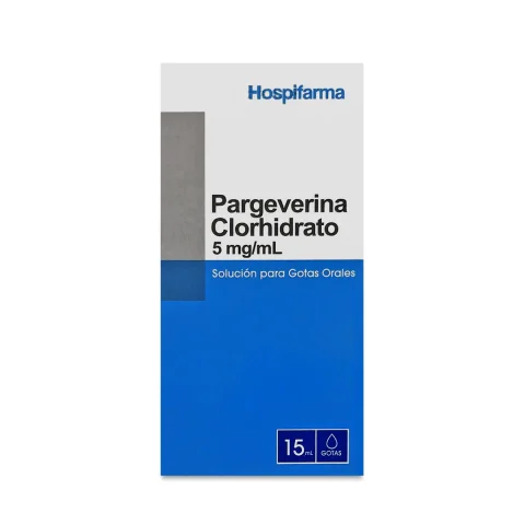 Pargeverina 5 mg/ml Solución oral para gotas