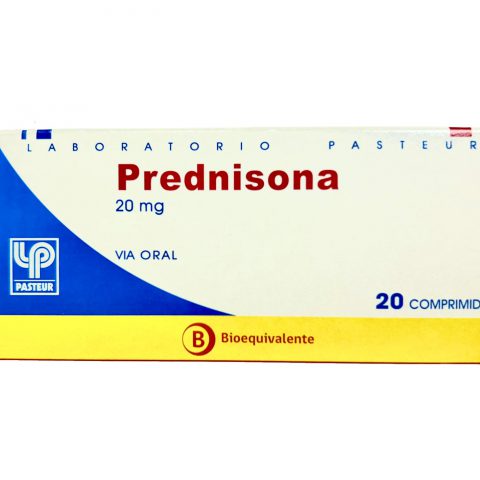 Prednisona 20 mg Comprimido (20 Cp) - CNB