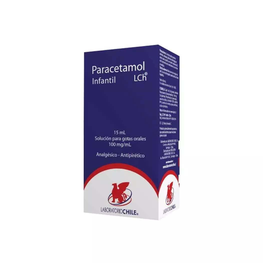 Paracetamol LCh® 100 mg/ml Solución para gotas orales 15 mL
