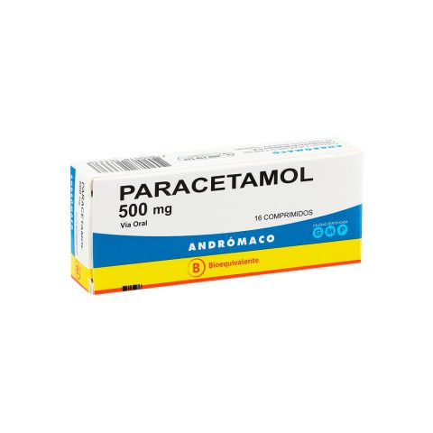 Paracetamol 500 mg 16 Comprimidos