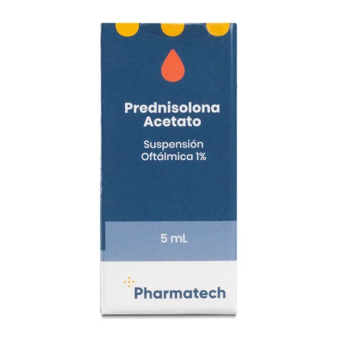Prednisolona (acetato) 1% Suspensión oftálmica 5 ml